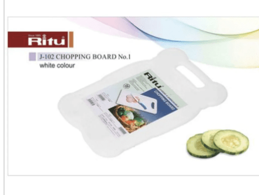 Ritu J - 102 Chopping Board - White, Plastic, No.1, 1 pc - Image 2